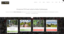 Desktop Screenshot of cyklokarpaty.pl